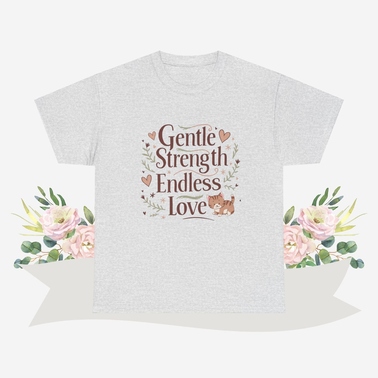 Gentle Strength Endless Love  Grandma Cotton Tshirt