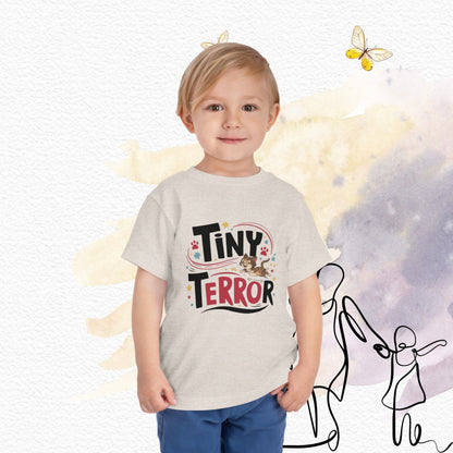 Tiny Terror Toddler Cotton Kids T-Shirts