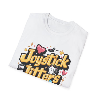 Joystick Jitters Cotton Crew Neck Men Tshirt