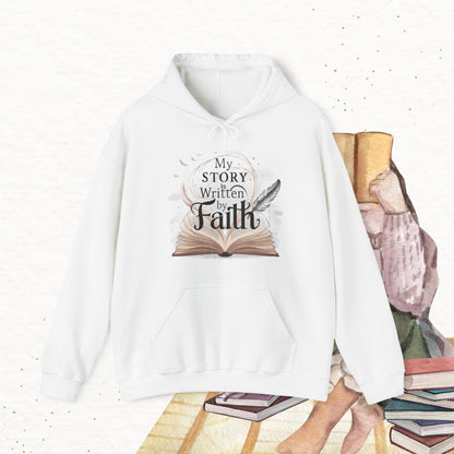 My Story Written By Faith Cotton Hoodie