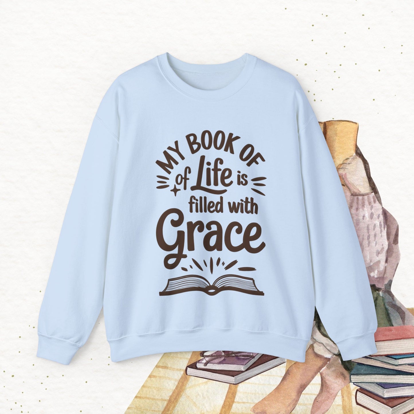 Potion Pages Ultra Cotton Crewneck Sweatshirt