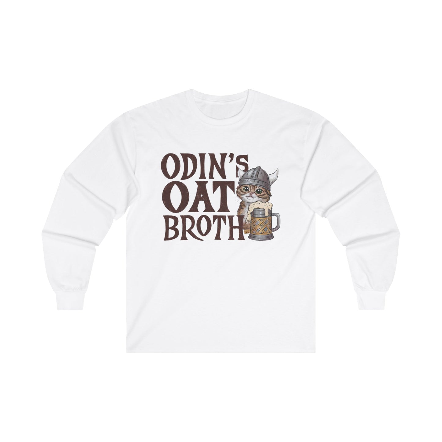 Odin Oat Broth Cotton Long Sleeve Tshirt