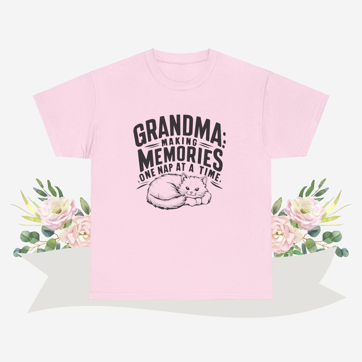 Grandma Having Memory One Nap A Time Cotton Tshirt