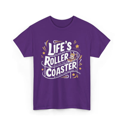 Life Roller Coaster Cotton Tshirt