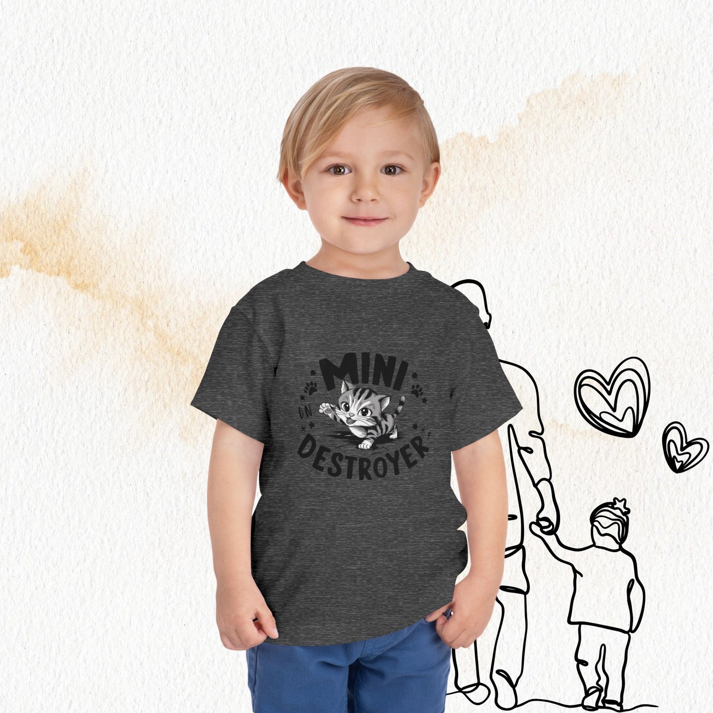 Mini Destroyer Toddler Cotton Kids T-Shirt