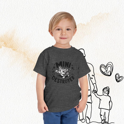 Mini Destroyer Toddler Cotton Kids T-Shirt