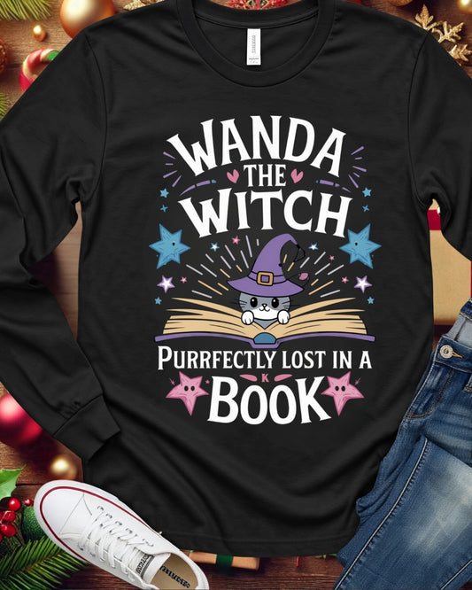 Witch's Wisdom Cotton Long Sleeve Tshirt