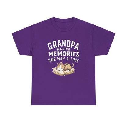 Grandma Having Memory One Nap A Time Cotton Tshirt