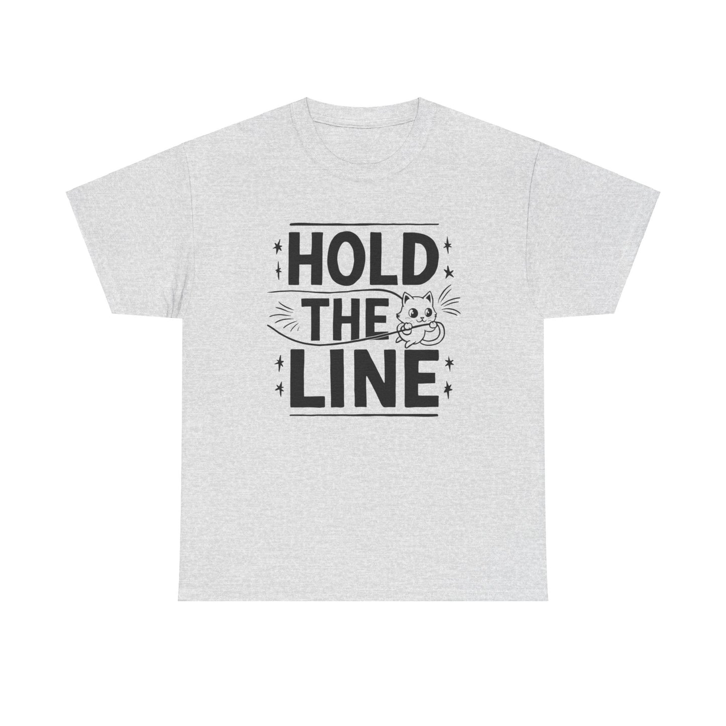 Hold The Line Idiom Cotton T-Shirt