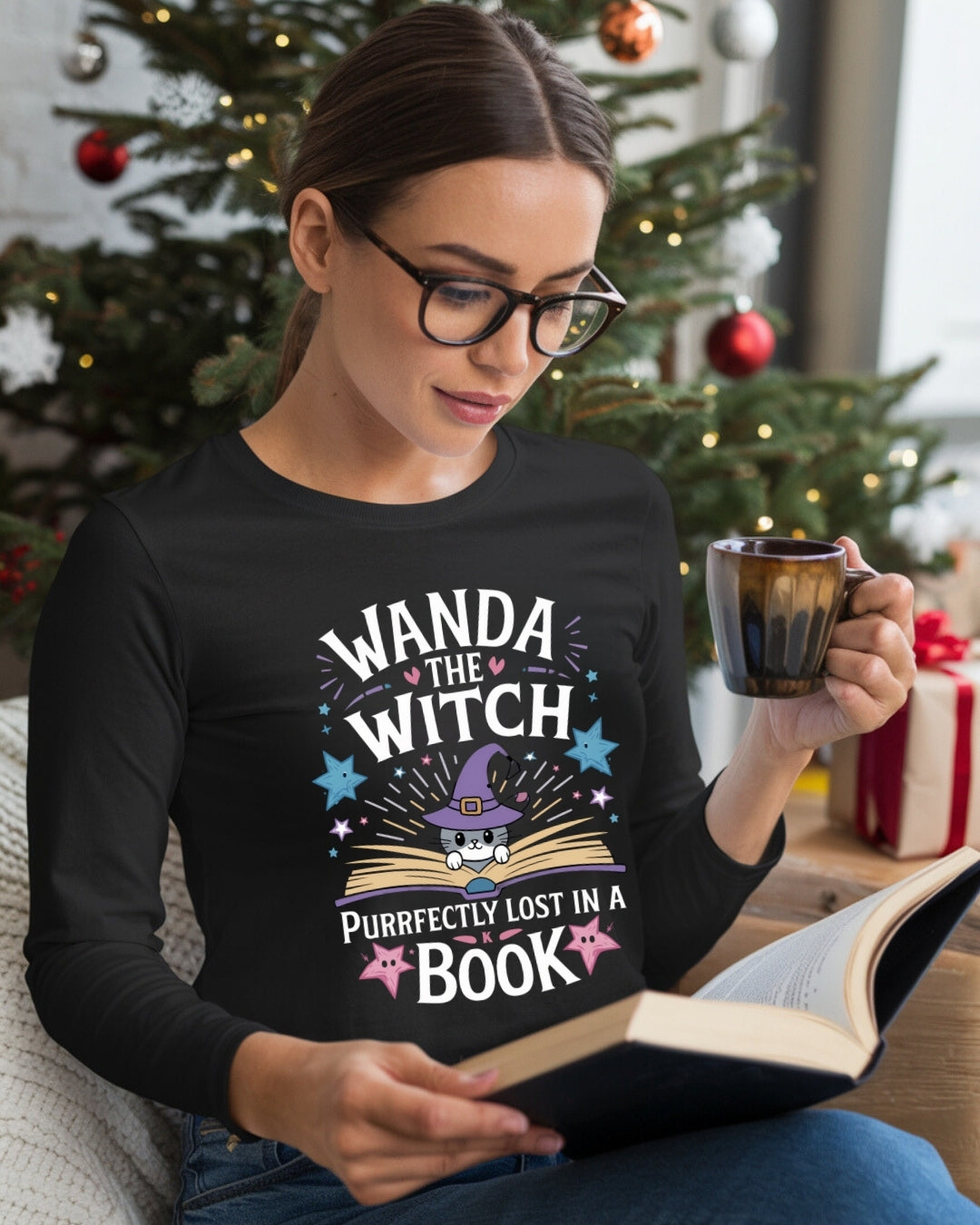 Witch's Wisdom Cotton Long Sleeve Tshirt