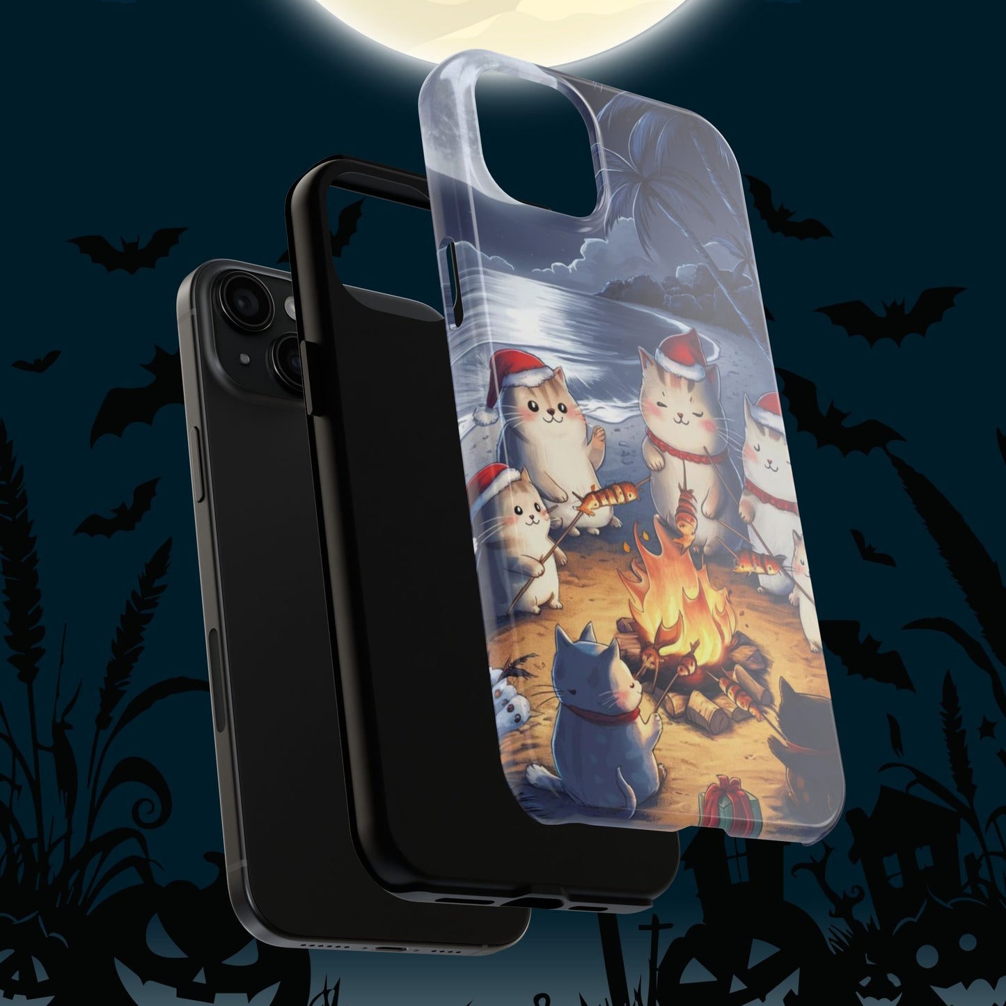 Meowmas Magic Tough Case