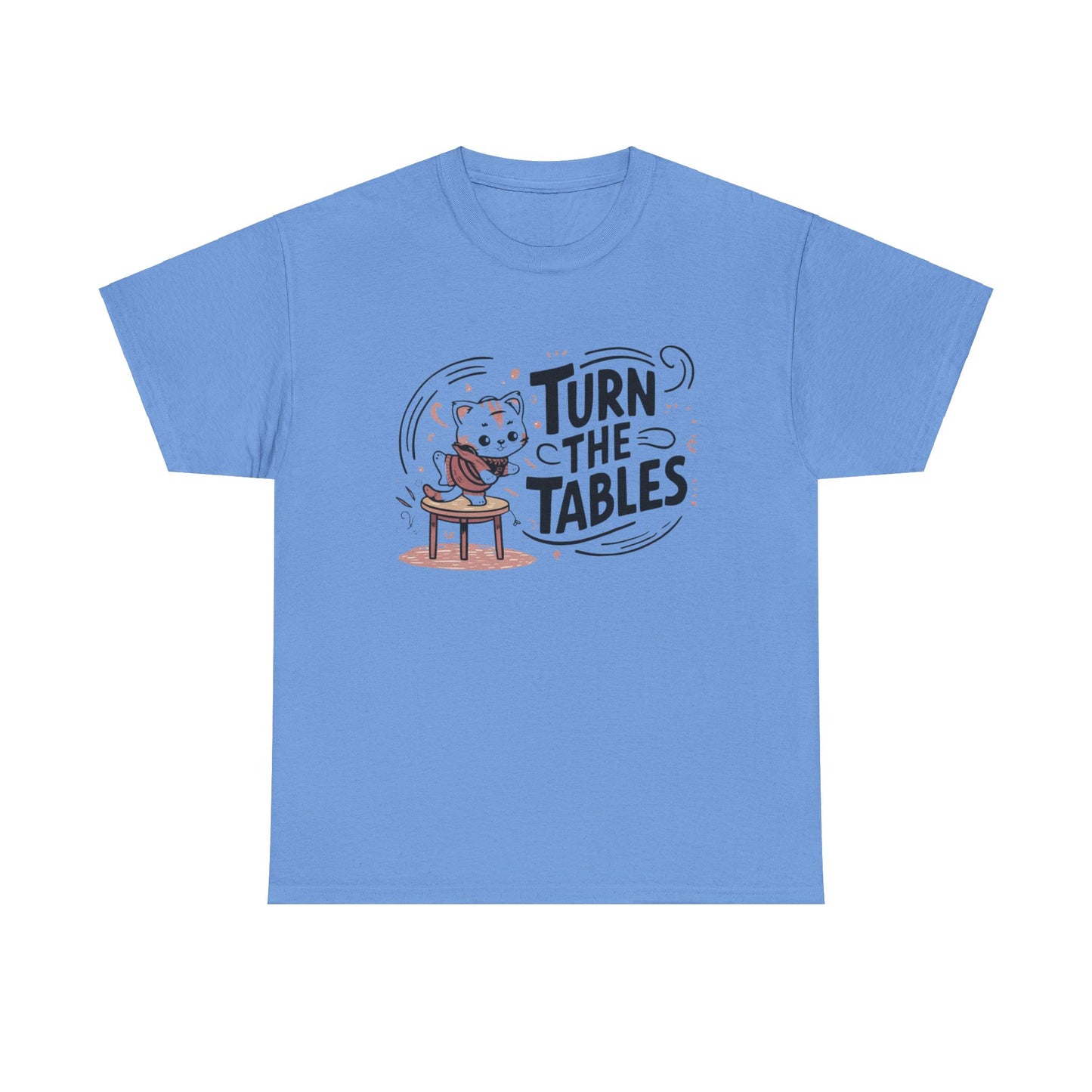 Turn The Table Idiom Cotton T-Shirt