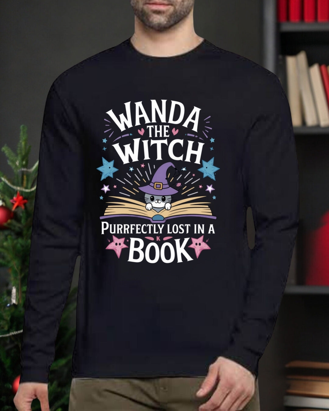 Witch's Wisdom Cotton Long Sleeve Tshirt