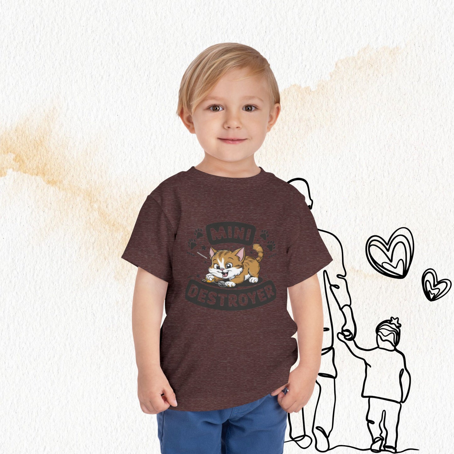 Mini Destroyer Toddler Cotton Kids T-Shirt