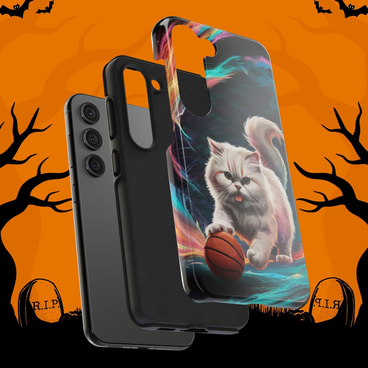 Meowble Dribble Tough Case