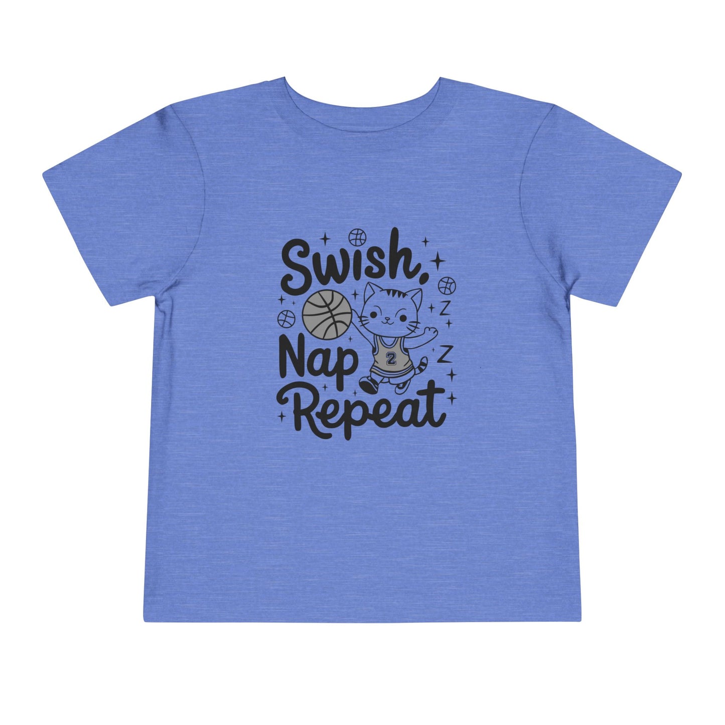 Swish Nap Repeat Toddler Cotton Kids T-Shirt