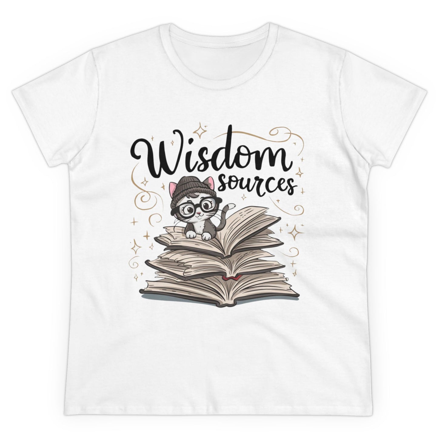 Womens Tees Wisdom Sources Grandma Shirts Tops Short Sleeve Regular Fit Cotton Funny Cat Graphic Tshirts