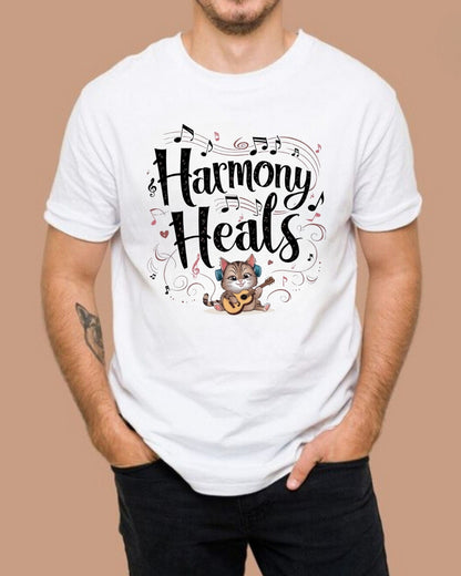 Harmony Heal Unisex Cotton T-Shirt