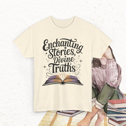 Spellbinding Story Cotton Tshirts