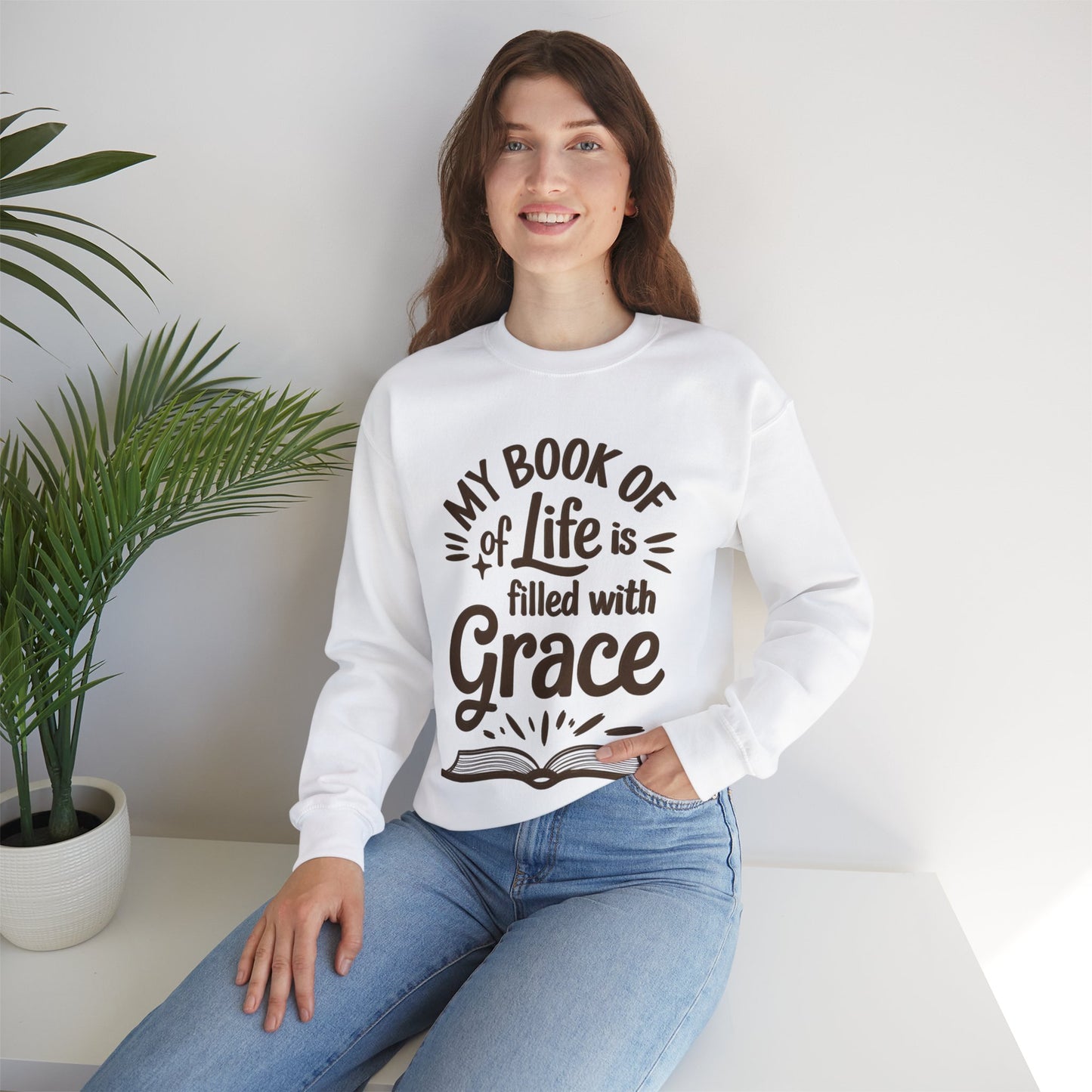 Potion Pages Ultra Cotton Crewneck Sweatshirt