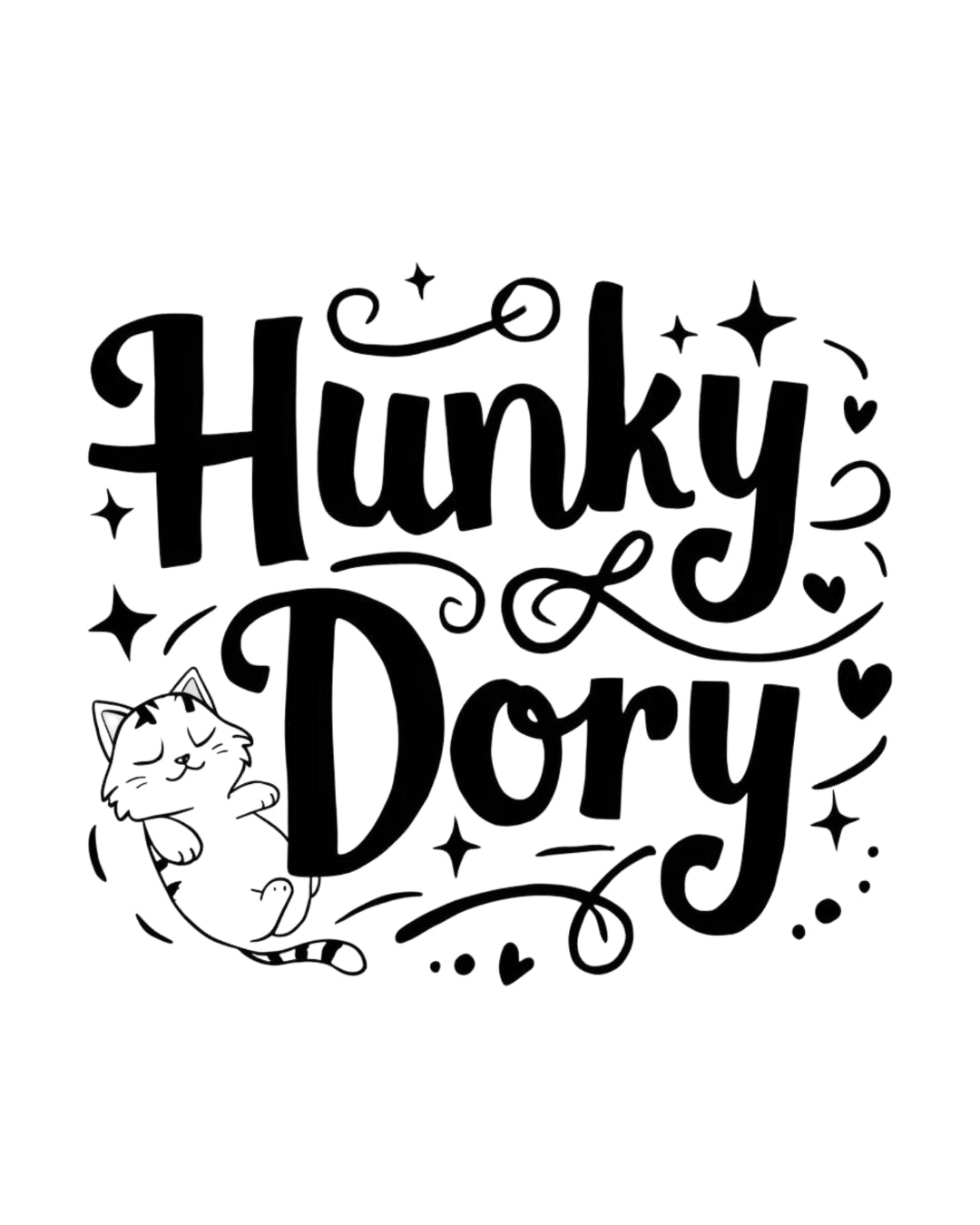 Hunky Dory Idiom Cotton T-Shirt