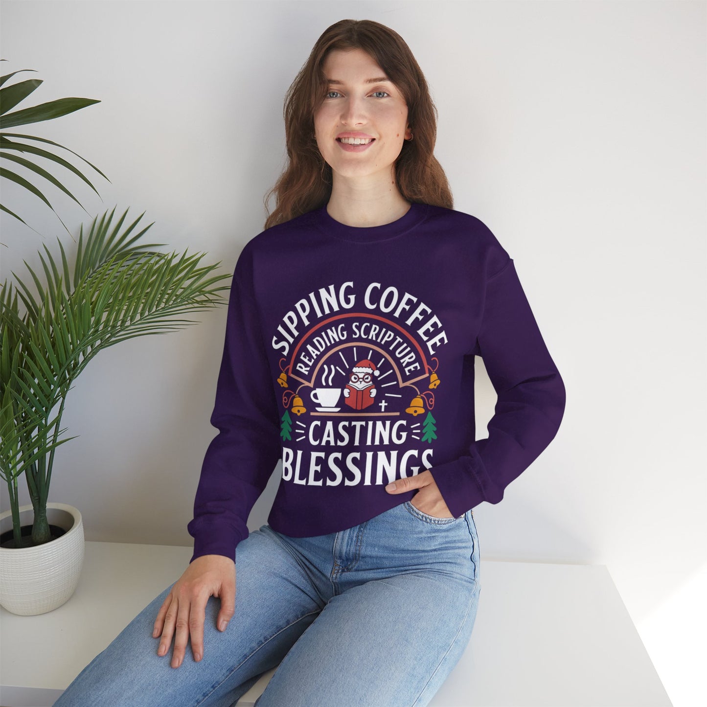 Faithful Sips Ultra Cotton Sweatshirt