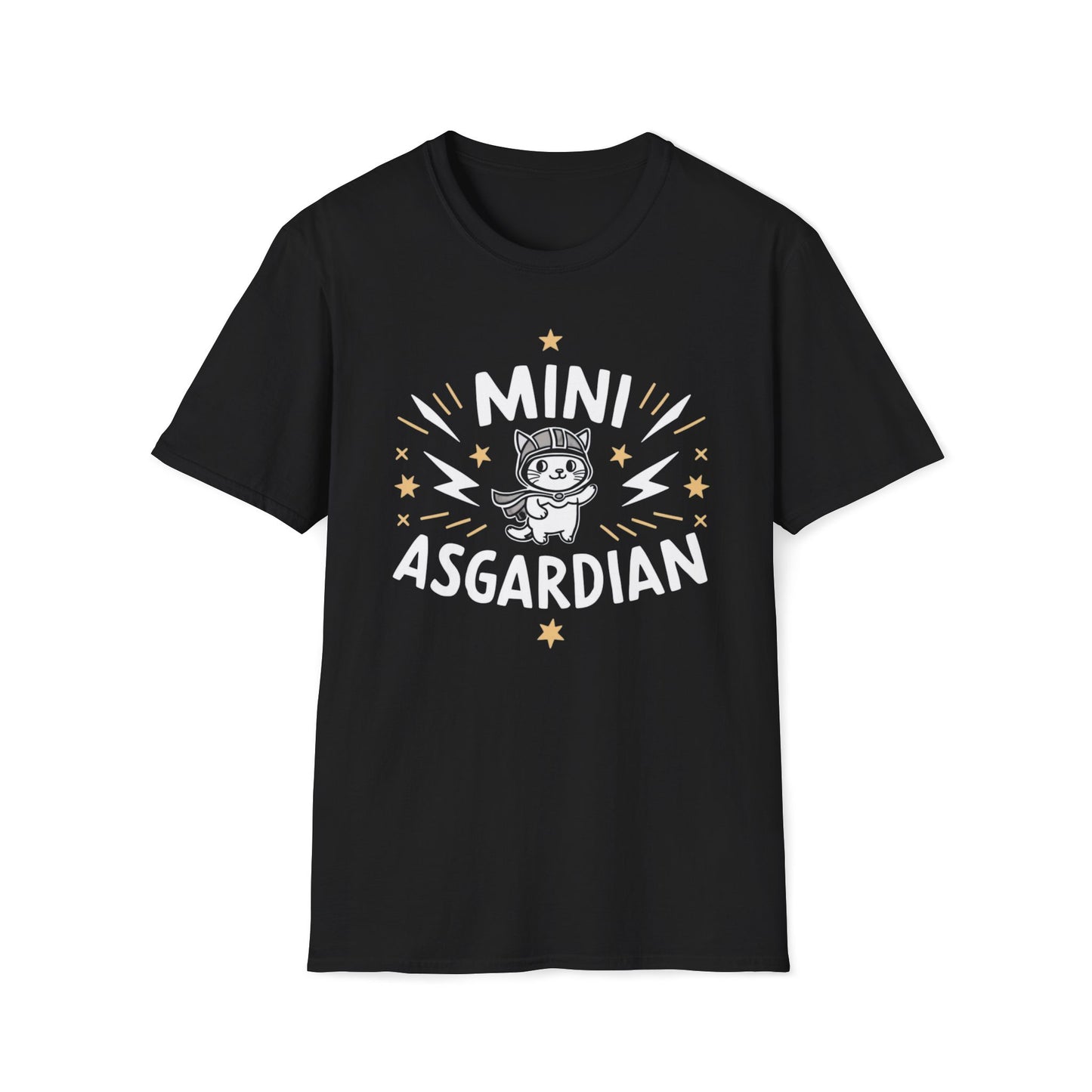 Mini Asgardian Cotton Crew Neck Men Tshirt