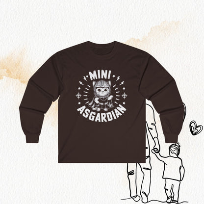 Mini Asgardian Cotton Long Sleeve Tshirt