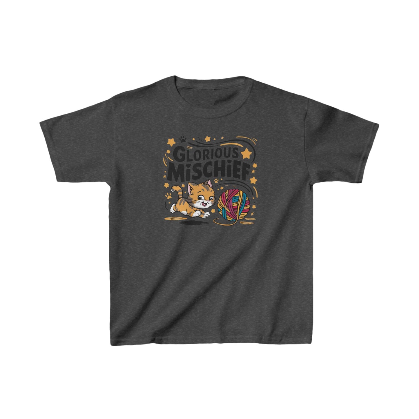 Glorious Mischief Kids Heavy Cotton T-Shirt