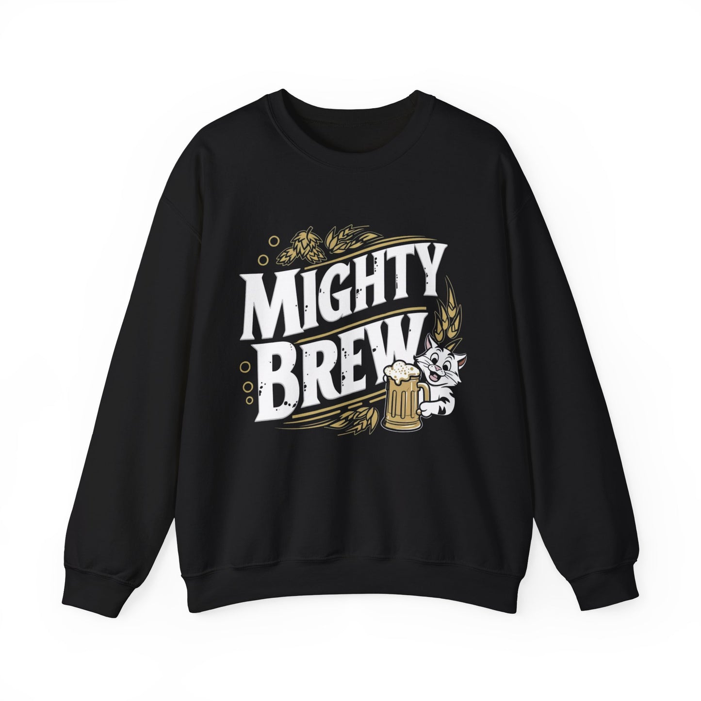 Mighty Brew Ultra Cotton Crewneck Sweatshirt