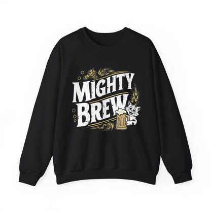 Mighty Brew Ultra Cotton Crewneck Sweatshirt