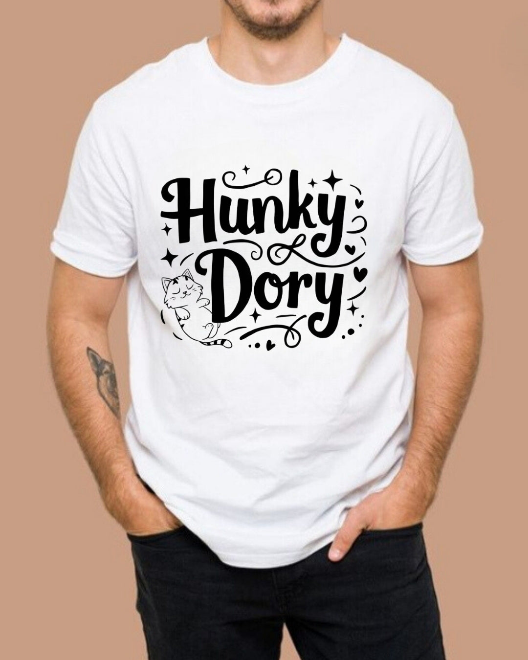 Hunky Dory Idiom Cotton T-Shirt