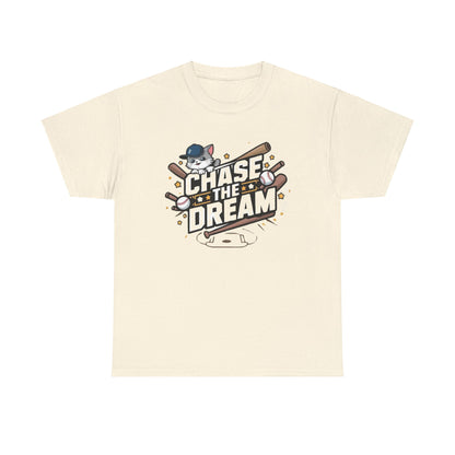 Chase Your Dream Baseball Cotton T-Shirt