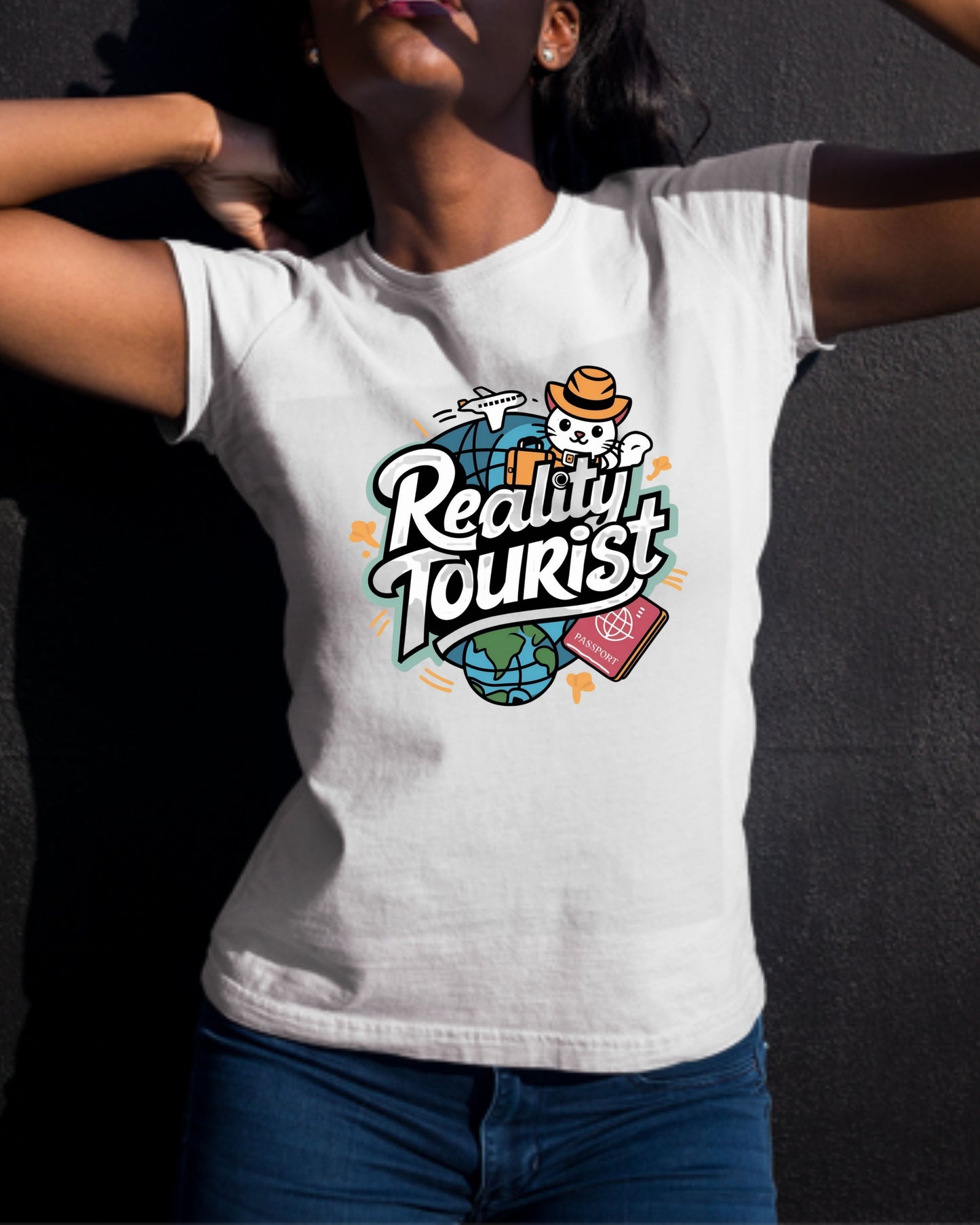 Reality Tourist Cotton Tshirt