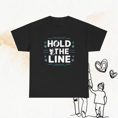 Hold The Line Cotton Tshirt