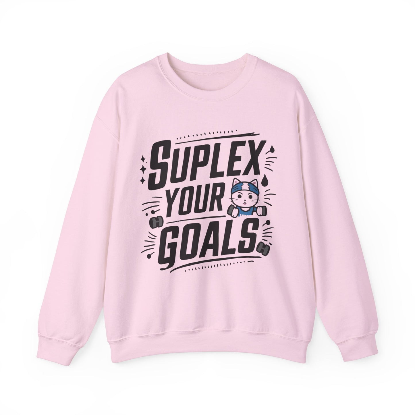 Suplex Your Goals Ultra Cotton Crewneck Sweatshirt