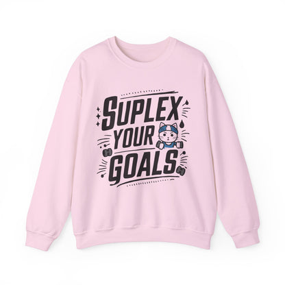 Suplex Your Goals Ultra Cotton Crewneck Sweatshirt