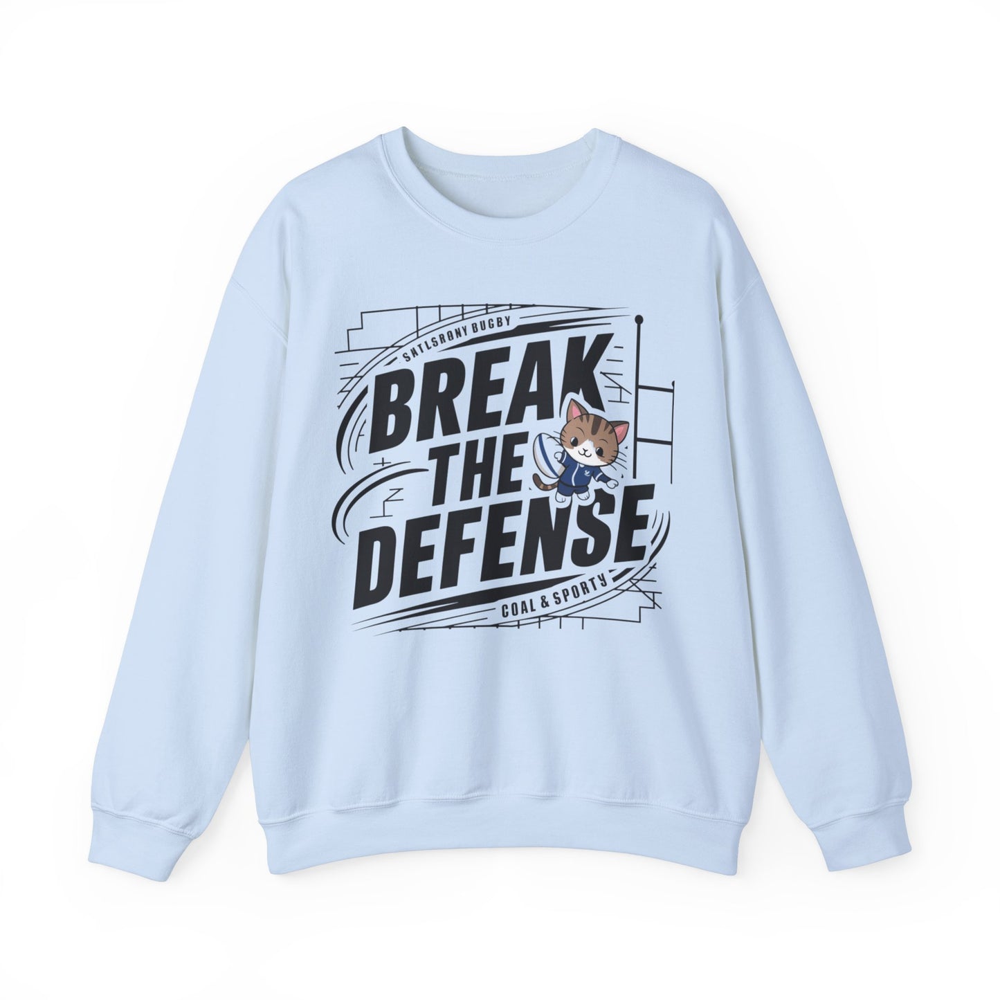 Break The Defence Ultra Cotton Crewneck Sweatshirts