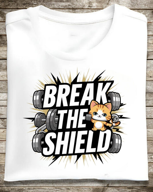 Break The Shield Cotton T-Shirt