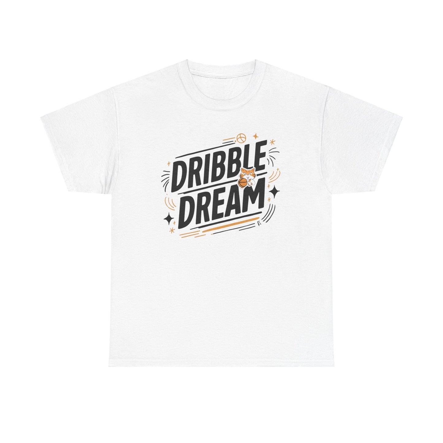 Dribbles Dream Basketball Cotton Tee