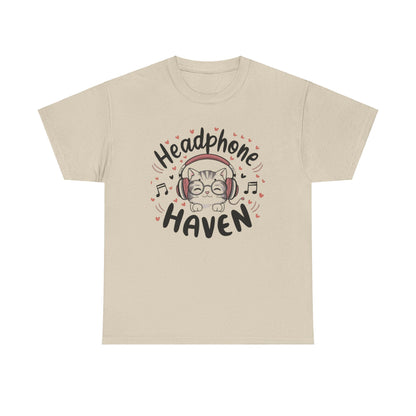 Headphone Heaven Cotton T-Shirt