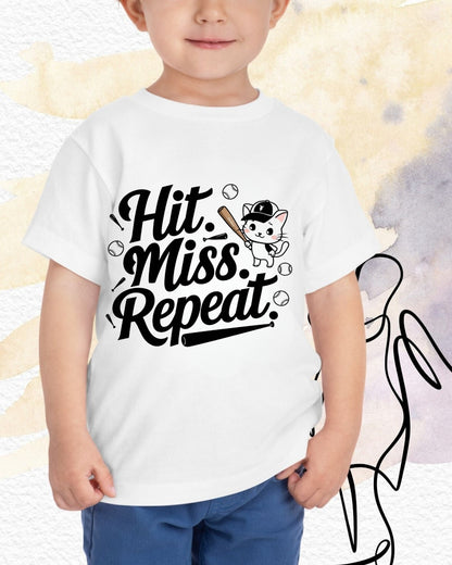 Hit Miss Repeat Youth Heavy Cotton T-Shirt