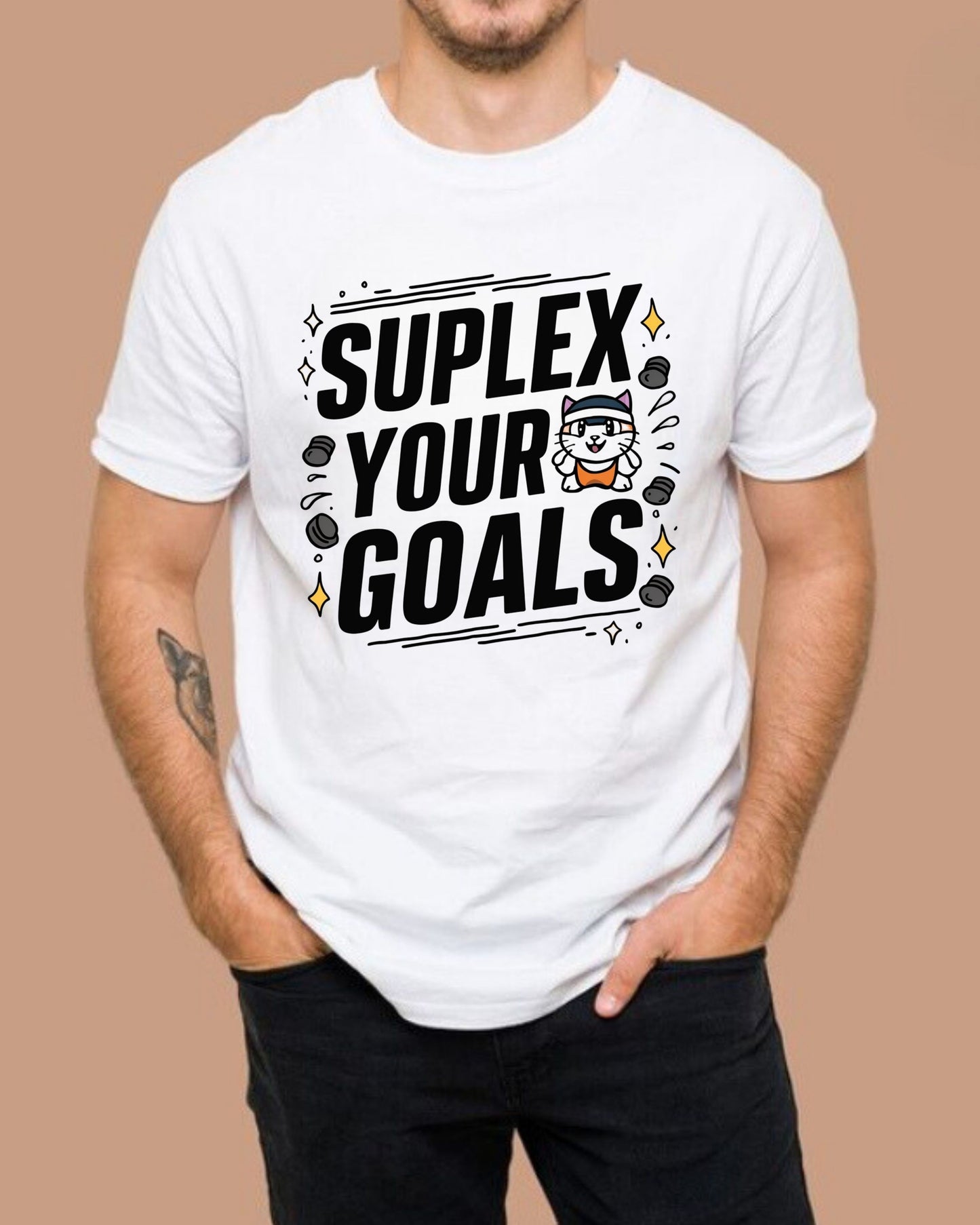 Suplex Your Goals Cotton Tshirt