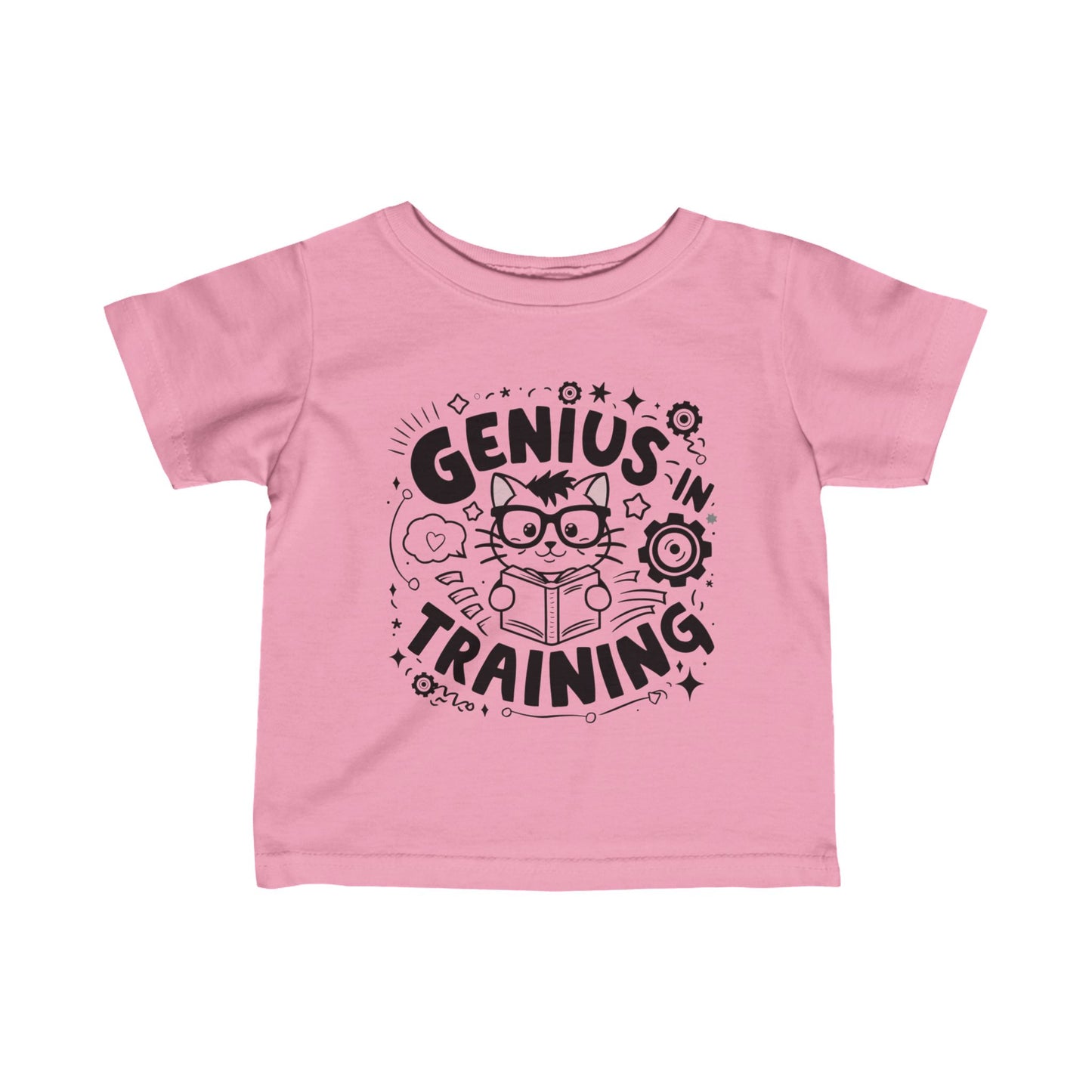 Genius In Training Infant  Cotton T-Shirt