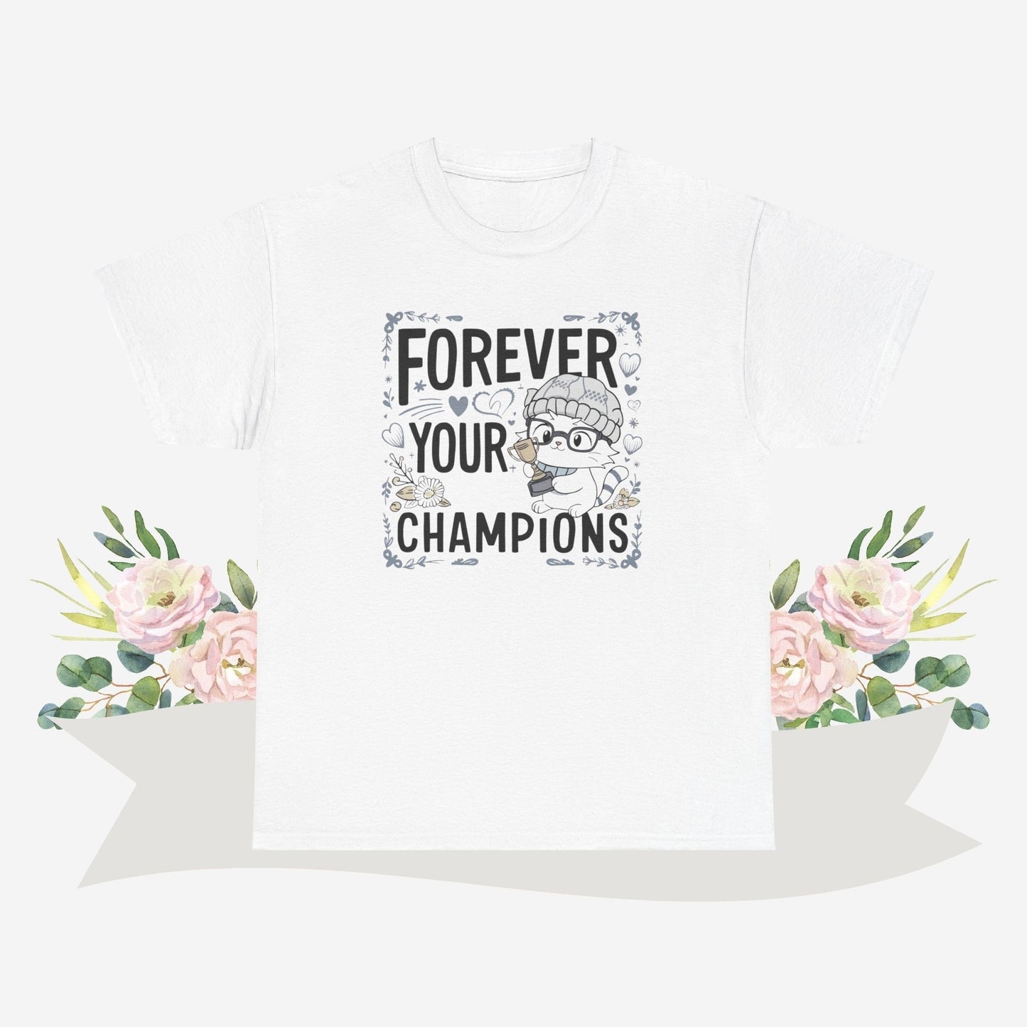 Forever Your Champion  Grandma Cotton Tshirt