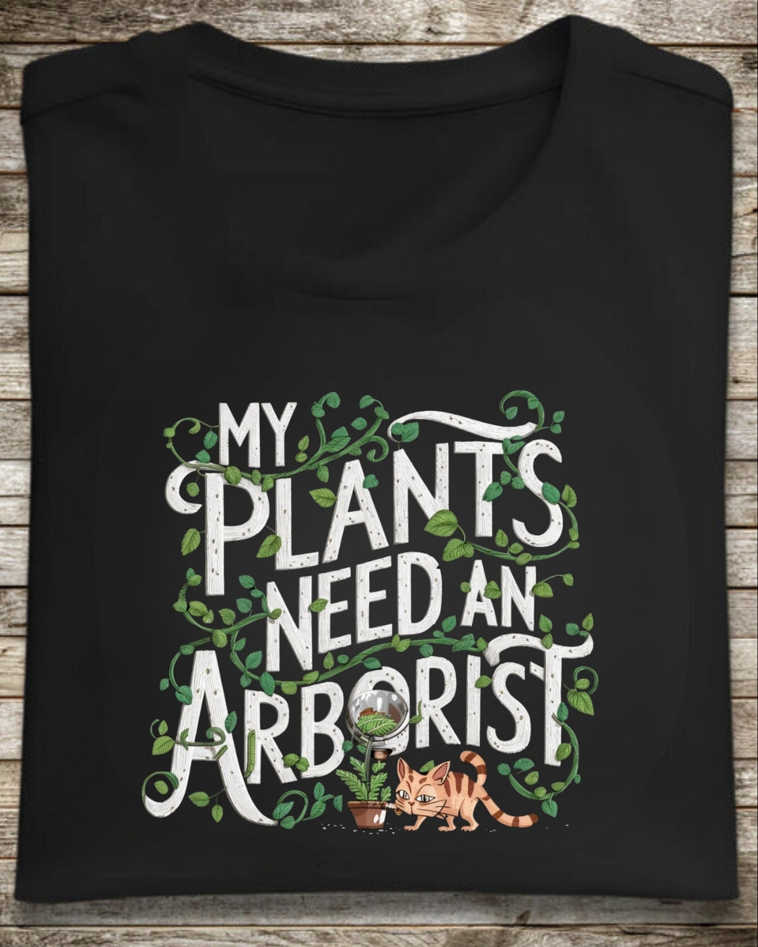 My Plant Need Arborist Nature Cotton T-Shirt