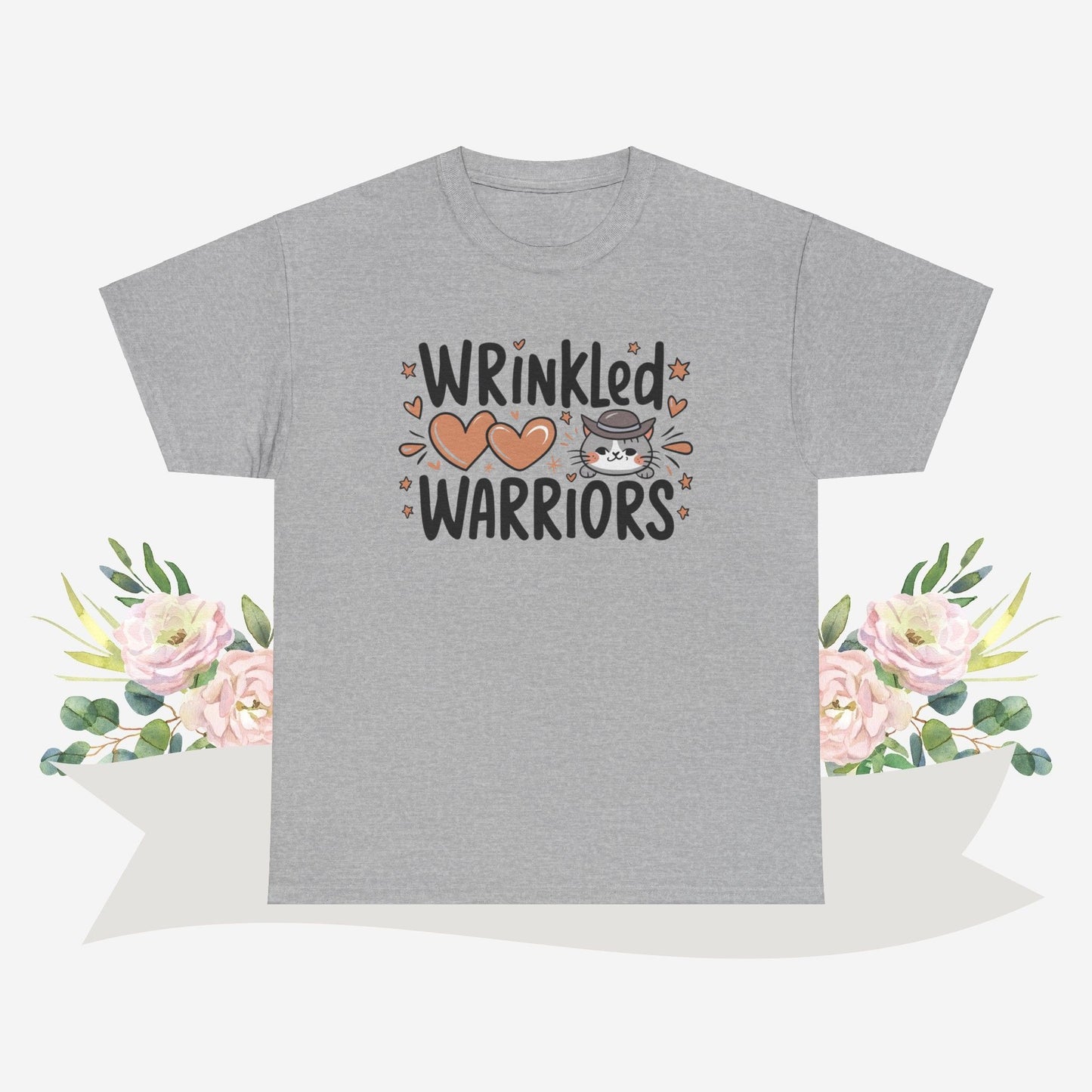 Wrinkle Warrior Grandma Cotton Tshirt