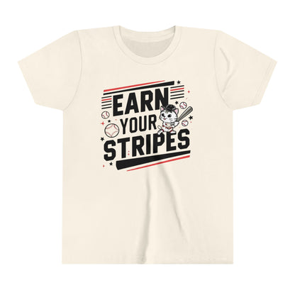 Earn Your Stripes Youth Heavy Cotton T-Shirt