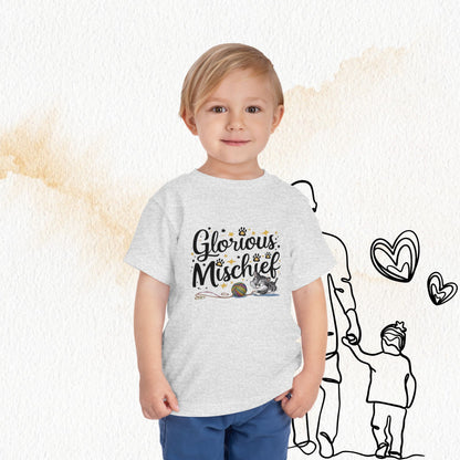 Glorious Mischief Toddler  Cotton T-Shirt