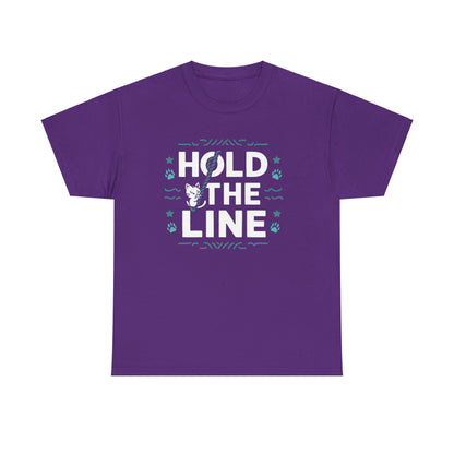 Hold The Line Unisex Cotton T-Shirt